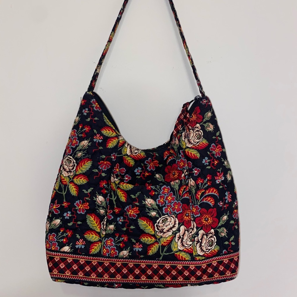Floral Vera Bradley quilted handbag